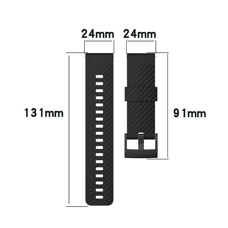 SUNROAD Silicone Strap And Nylon Strap For T5 T3 G5 Model Watches