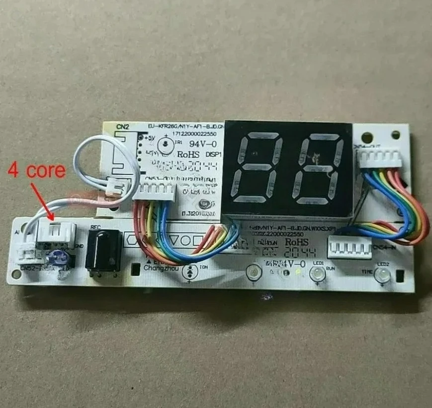 New  17122000022550 For Midea Carrier monitor receiver board EU-KFR26G/N1Y-AF1-B 17122000A14387