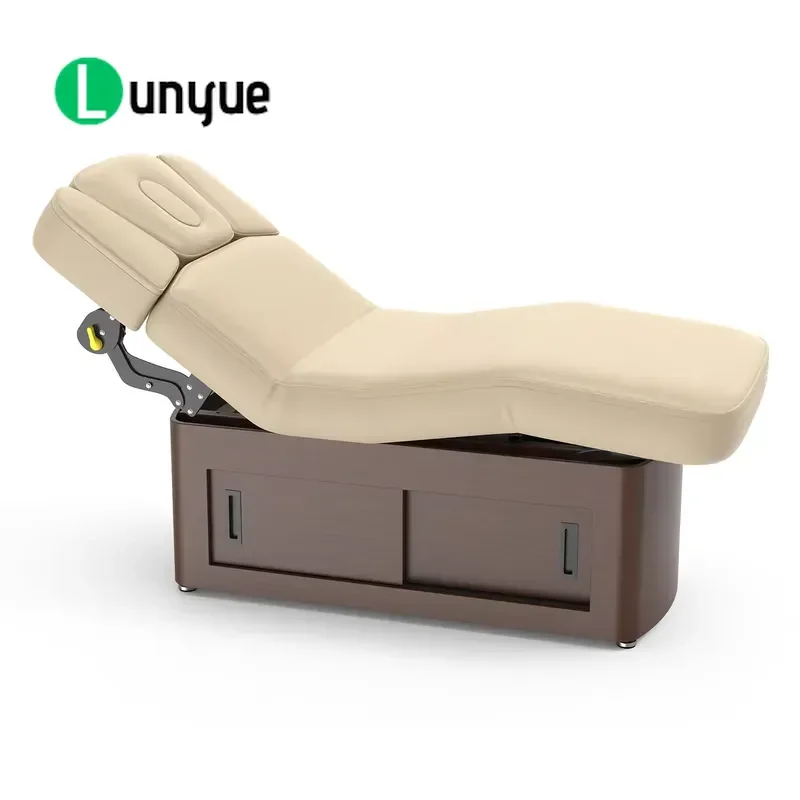 Adjustable Electric Spa Massage Bed Durable Modern Design with Sliding Door for Hotel Bedroom Living Room Furniture