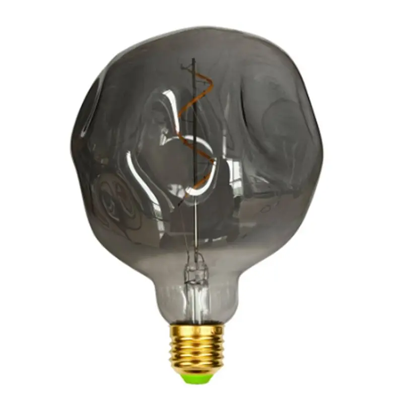 A69EE27 Vintage Led Bulb 4W 110V Dimmable Special Shaped Big Stone Bulb Festival Events Decorative Bulb A