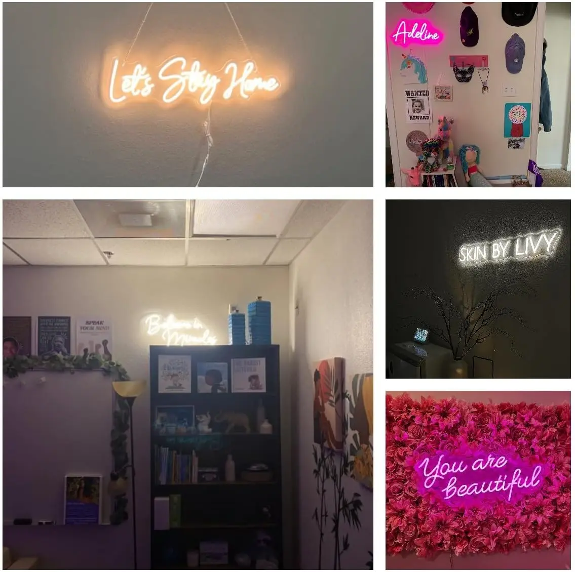 Imagem -05 - Grande Sinal de Neon Personalizado para Wall Decor Personalizado Negócios Led Light Grande Logo Casamento Happy Birthday Party