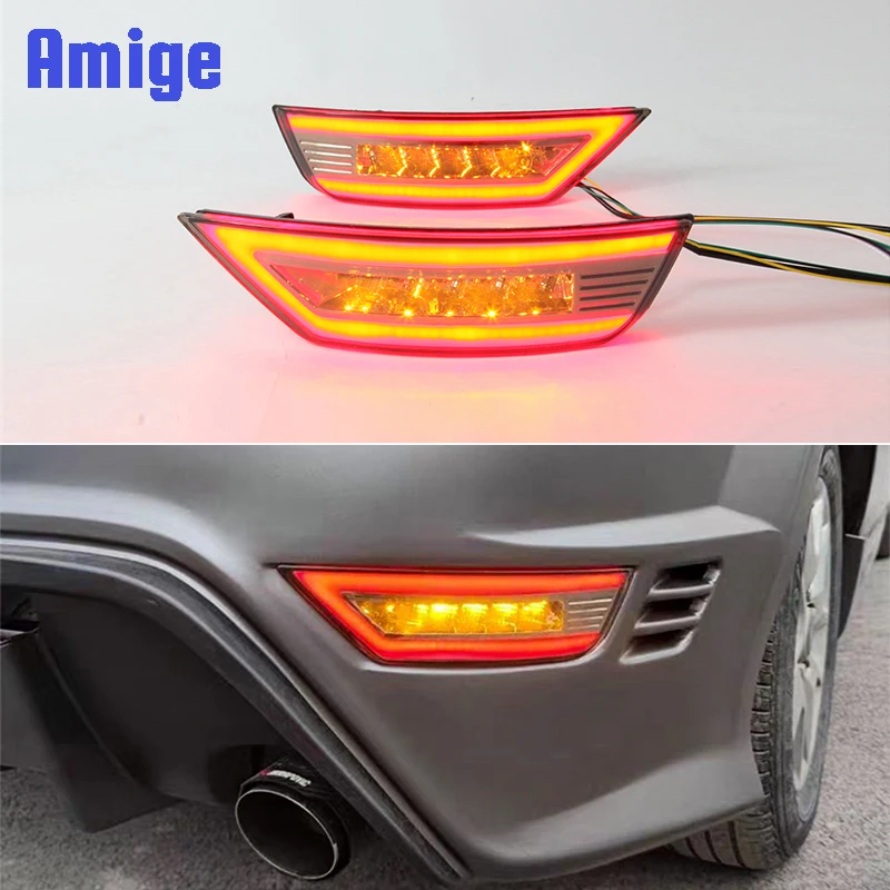 

Car LED Taillights Tail Light For Ford Focus Hatchback 2009 - 2013 Reverse Reflector Light Rear Bumper Lamps Brake Fog Lights