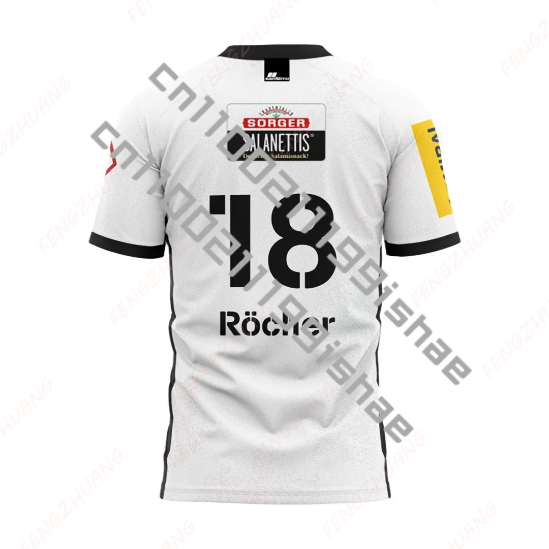 White Sports Jersey with Multi Sponsor Support for The Summer of 2026: Joint Design By ROBITSCH and WIESA.AT