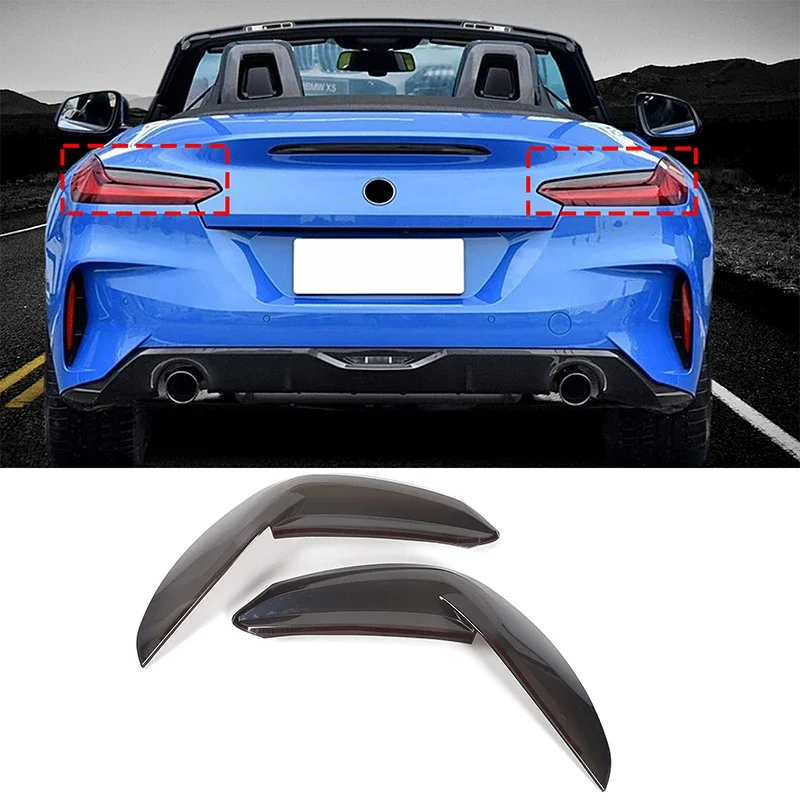For BMW Z4 2019-2025+ ABS BlackCar Styling Tail Light Cover Indicator Reversing Light Cover Car External Protection Accessories
