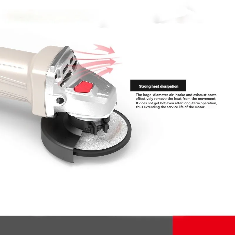 220V High-power Small Electric Angle Grinder, Polishing Machine, Cutting Machine, Sanding Machine, Hand Sanding Wheel Machine