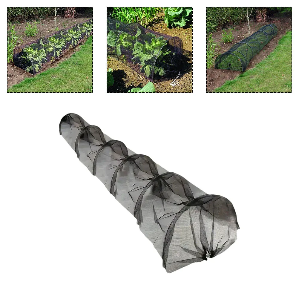 

Agricultural Black Mesh Planting Tunnel Plastic Cover For Vegetable Planting Polytunnel Planting Tunnel Plant Protection