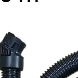 Mangueira de Vácuo Ecoline para Aspiradores S8340 S8 S6 C3 C2, Tubo de Substituição Extra Longo de 3,5m com Alça, Peças de Limpeza Pretas