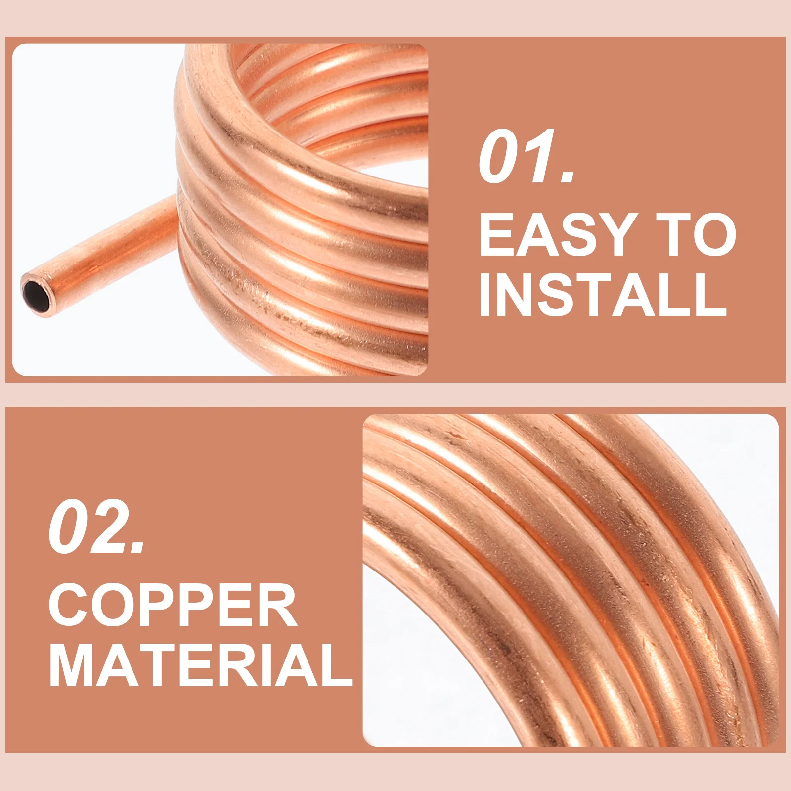 Anel de resfriamento de água de cobre para motor, 1 peça, para motores escovados 550/540, acessório de barco rc, anel de resfriamento de metal, peça de barco