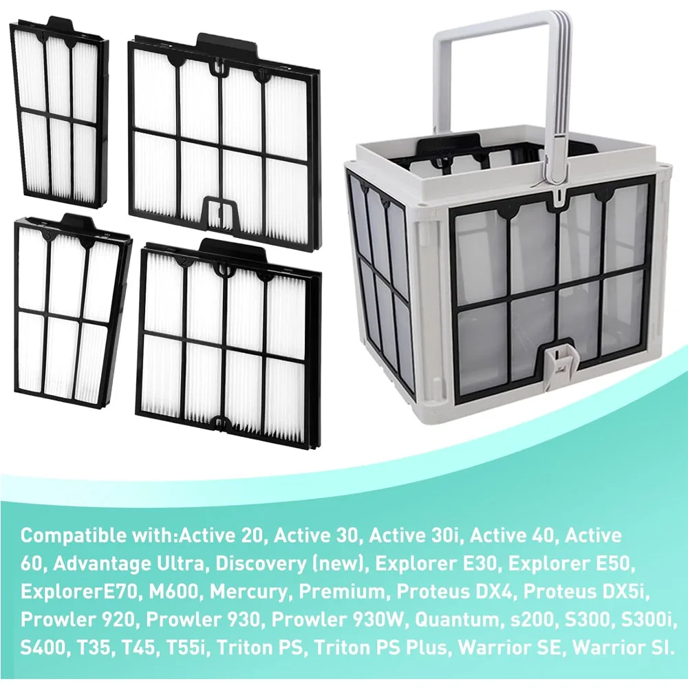 فلتر خرطوشة مطوي لـ Dolphin S200، Proteus DX4، Active 20، Active 30، M600، S300i منظفات حمام السباحة الآلية، الجزء # 9991467 -R4