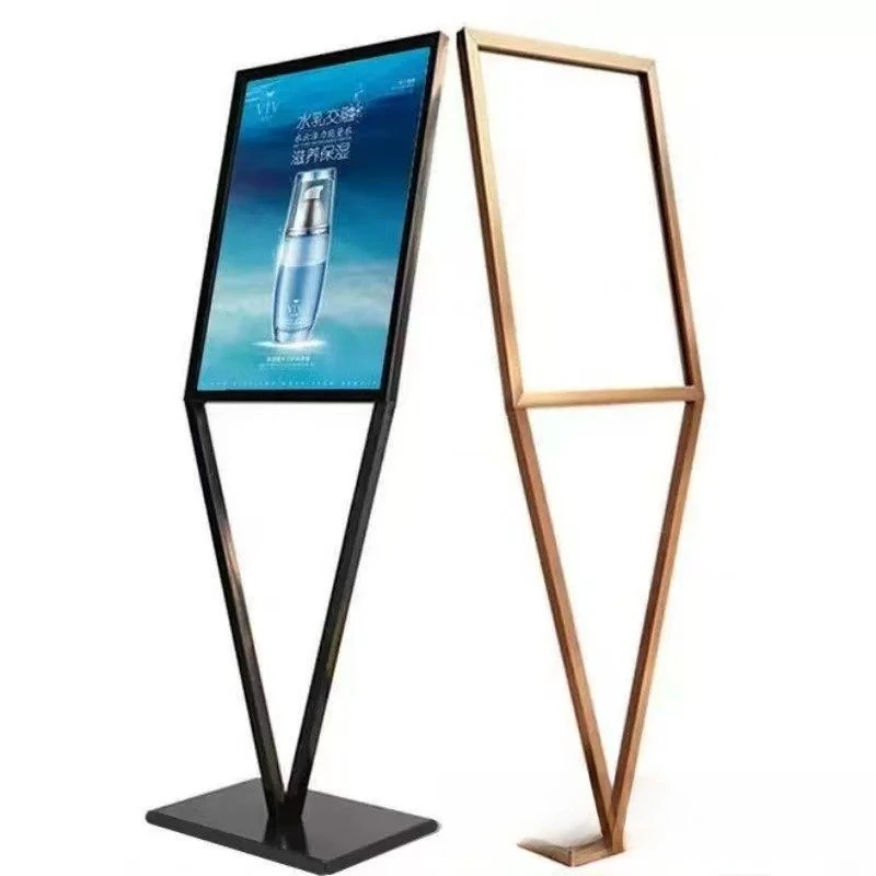 

V-shaped vertical sign billboard display board poster stand vertical indication guide sign publicity