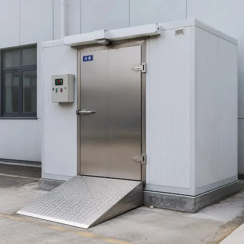 Industrial Walk in Freezer System Compressor Container Freezer Beef Fish Meat Cold Storage Cool Room Freezer Refrigeration
