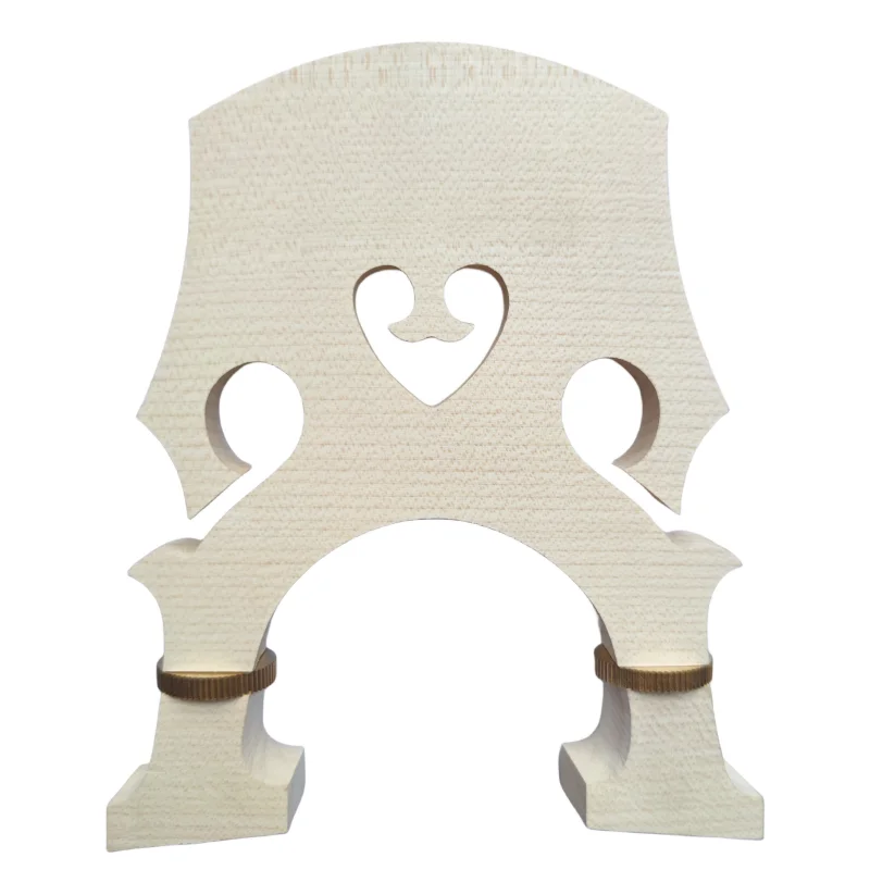 

1 pc European materials maple adjustable Double Bass Bridge 4/4 3/4 1/2 1/4 size.Double Bass accessories