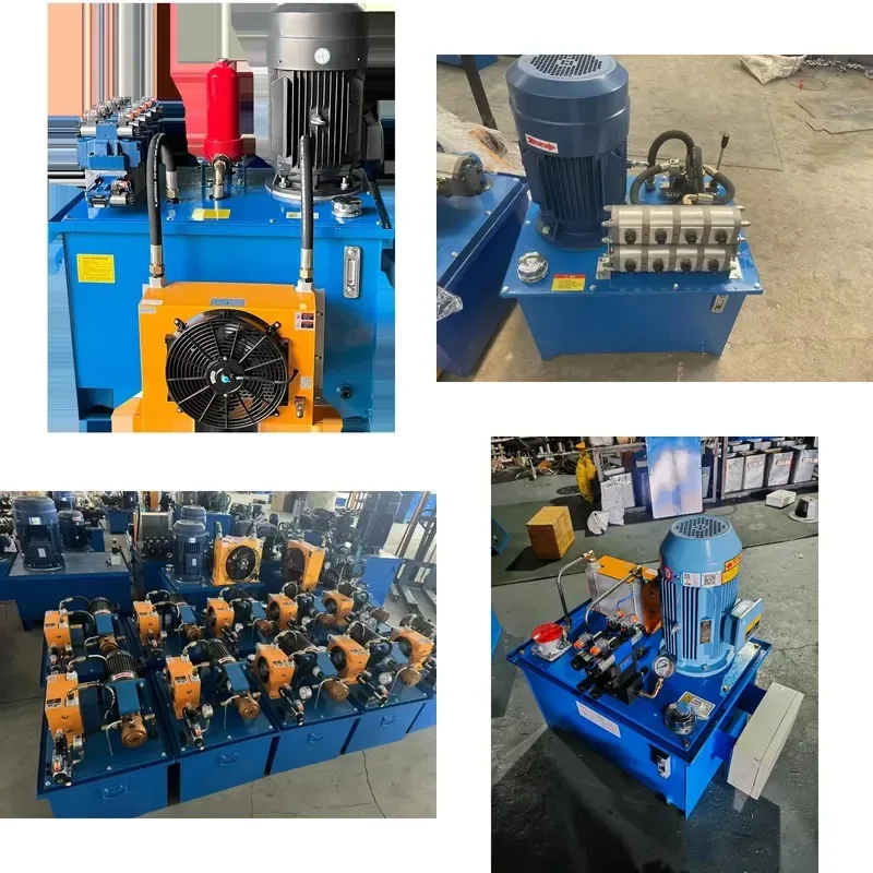 Custom 5.5kW Three Phase Electric Hydraulic Power Unit 300 Bar Piston Pump Station