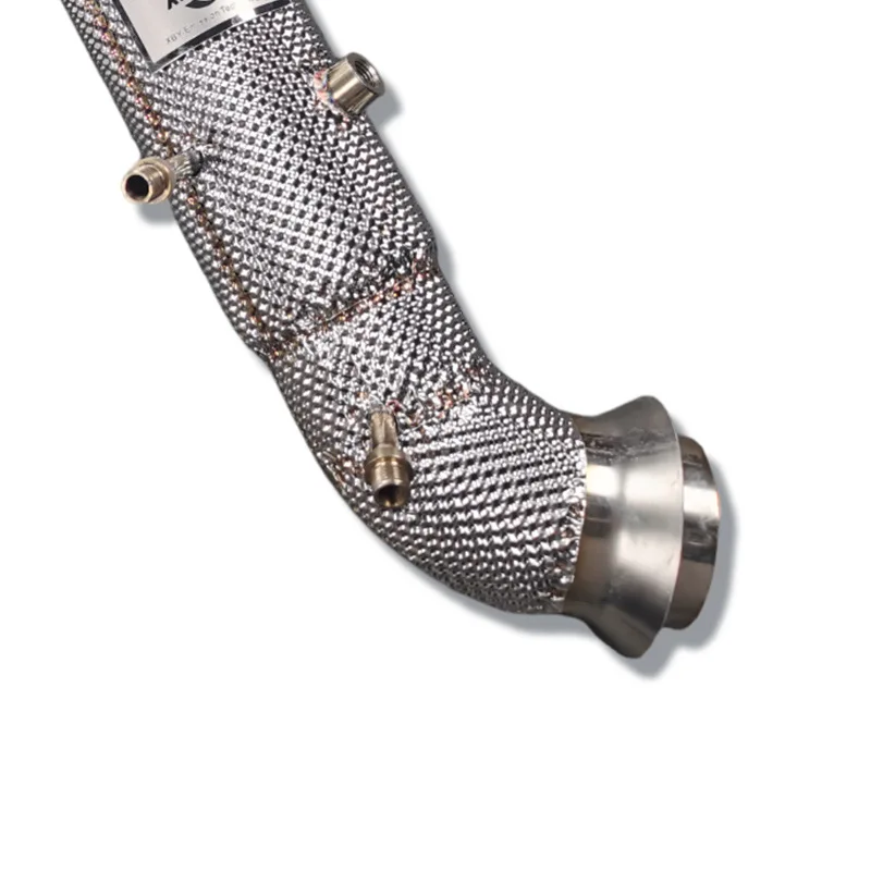 Suitable for Mercedes-Benz AMG GT50 modified exhaust head section supports customized original car Super 100 mesh factory direct