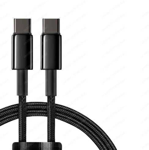 100W data cable Double head TypeC 5A high current PD fast charging cable Suitable for Macbook iPhone15Promax iPadPro