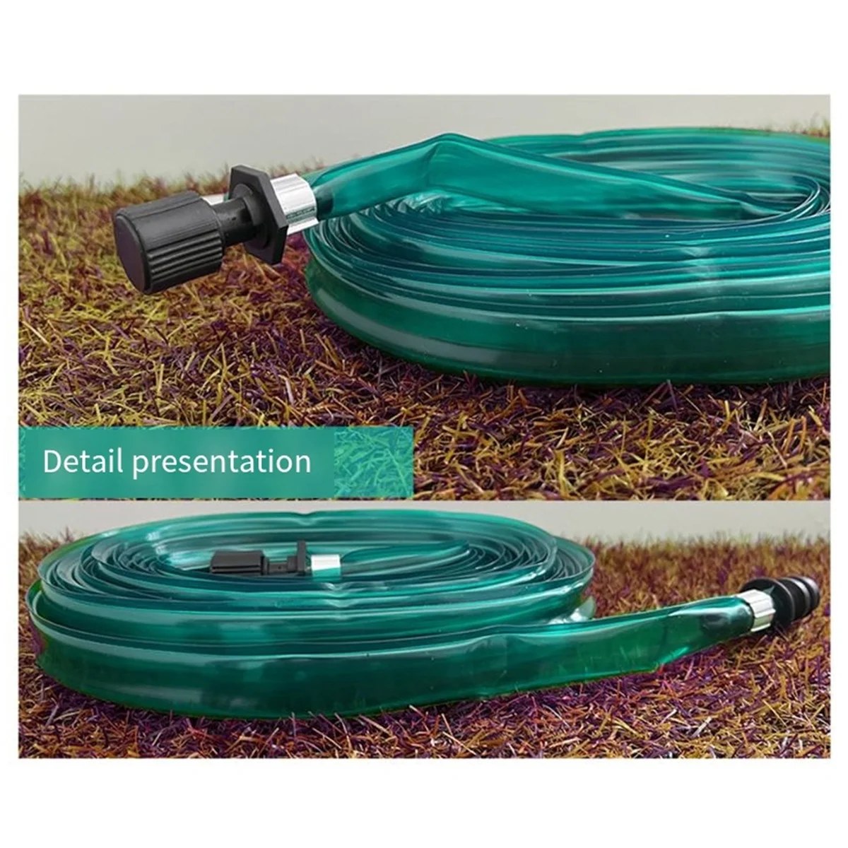 Mangueira de PVC ABKO-Garden. A mangueira de aspersão de mangueira penetrante de jardim de resfriamento é perfeita para jardim de 15 metros