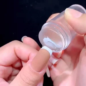 8 principais vendas unha francesinha carimbo - №7