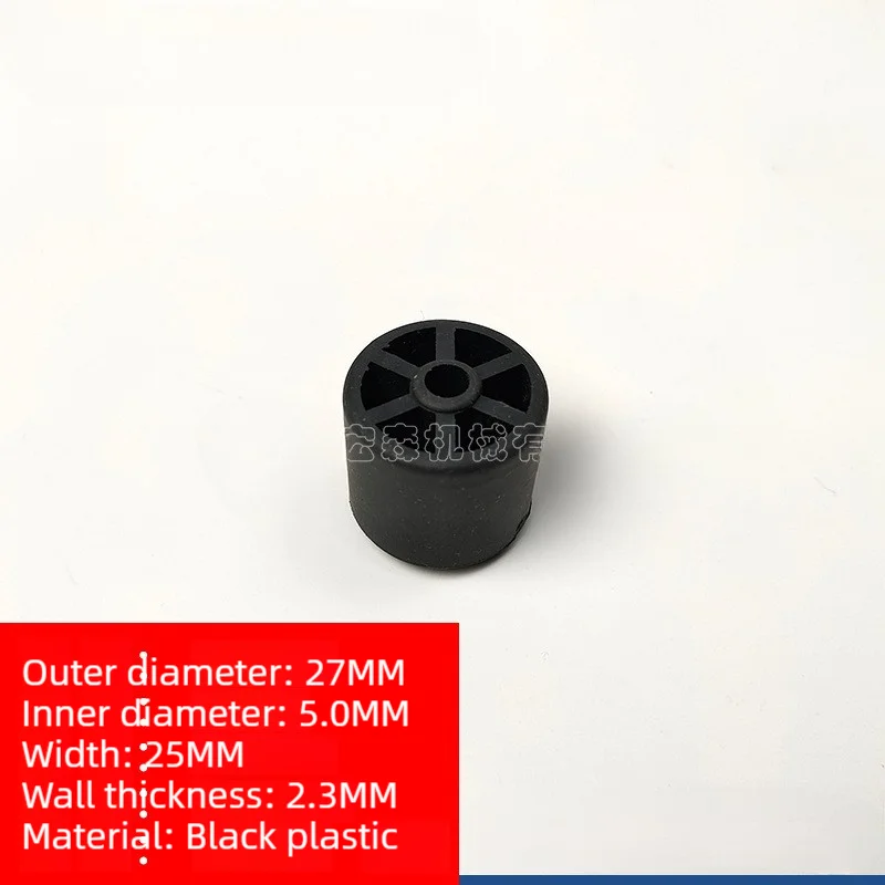 10 pcs Edge Bander Flow Strip Bracket Roller Sliding Table Saw Conveying Pulley Nylon Rubber Support Wheel Woodworking Machinery