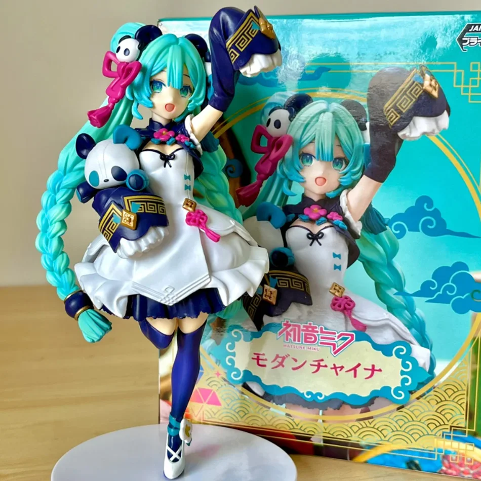 2026 Anime Hatsune Miku doll model cartoon cute tabletop decoration Tokyo Series Kimono decoration cute China Style holiday gift