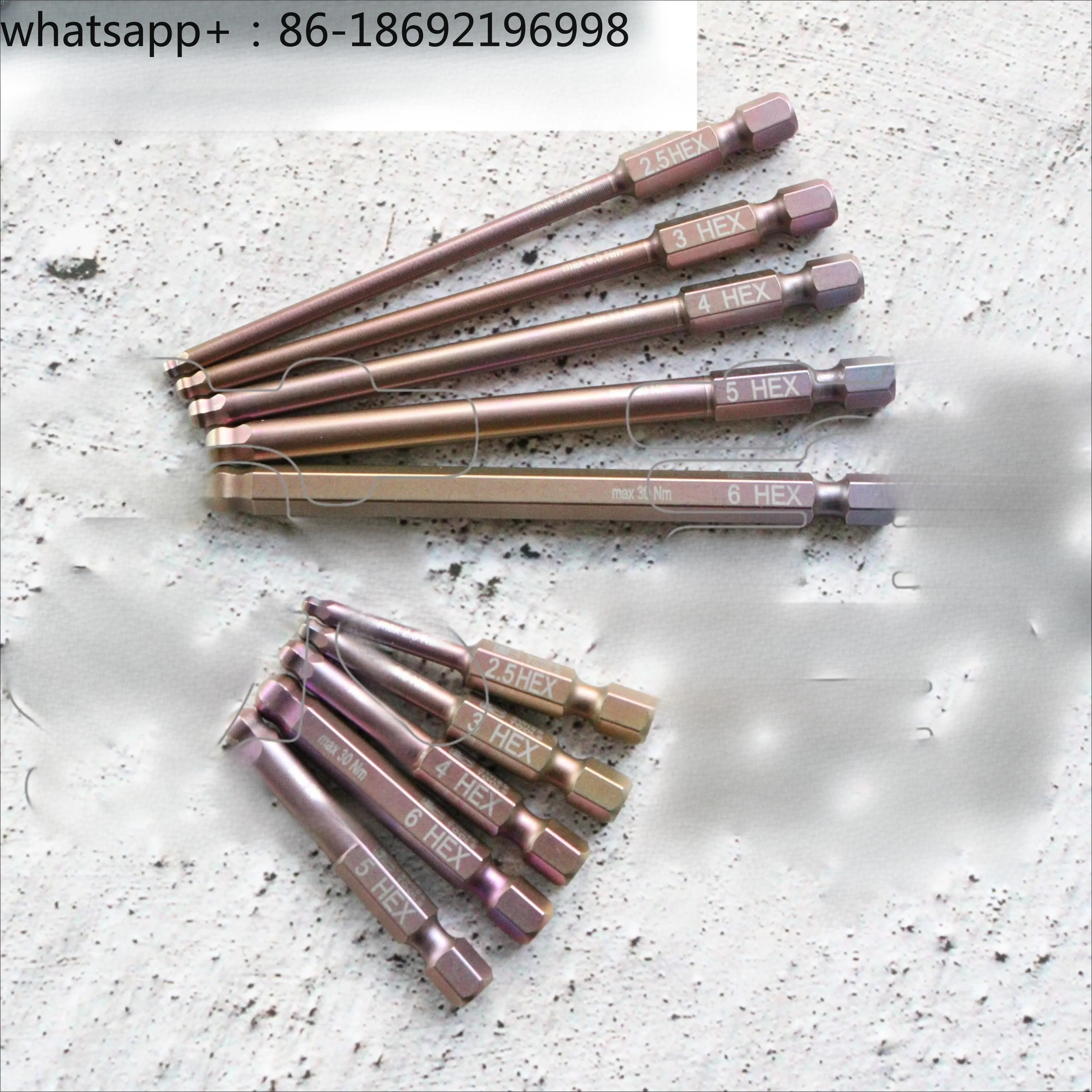 Metric ball head hexagonal batch head PB E6/E6L.212 series