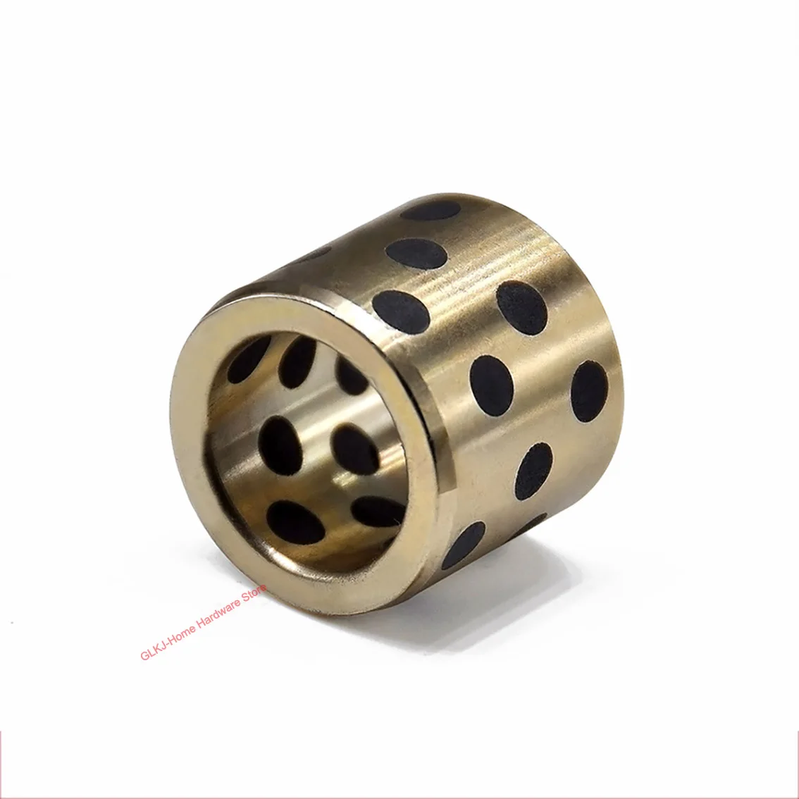 1pcs Graphite Copper Sleeve ID 6/8/10/12/14mm*OD10-20mm*Length 8-35mm Brass Bearing Bushing Oil Self-lubricating Bearing