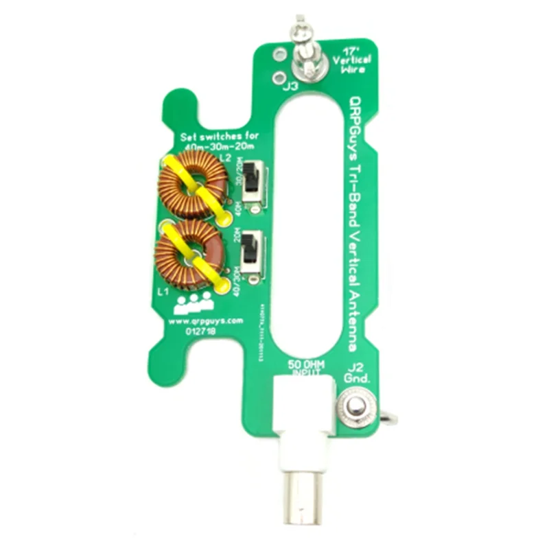 

【Flash Sale】Portable 10W 40-30-20M Tri-Band Vertical Antenna Portable Tri-Band Vertical Antenna Portable 10W 40-30-20M Port Fini