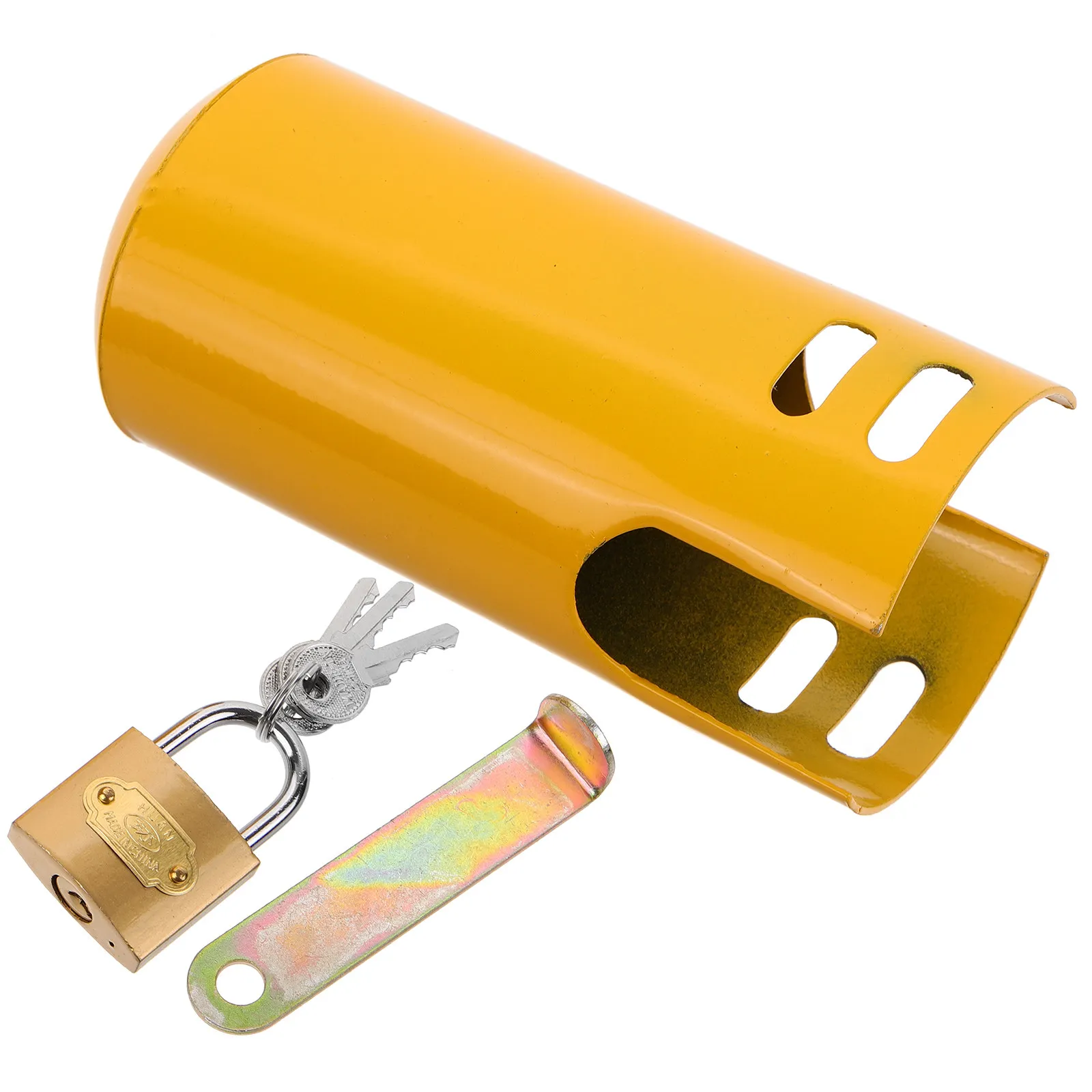 1Set Outdoor Faucet Lock Cover Frost Proof Uv Resistant Spigot Protector for Garden Hose Connection Water Spigot Cover Outdoor