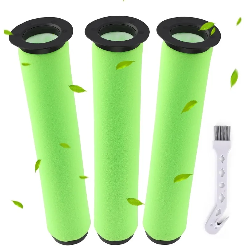 3 Filtros de Repuesto para Aspiradoras Inalámbricas Bissell Gtech Airram Air Ram Mk2 y Air Ram Mk2 K9, Filtro de Espuma para Depósito de Polvo
