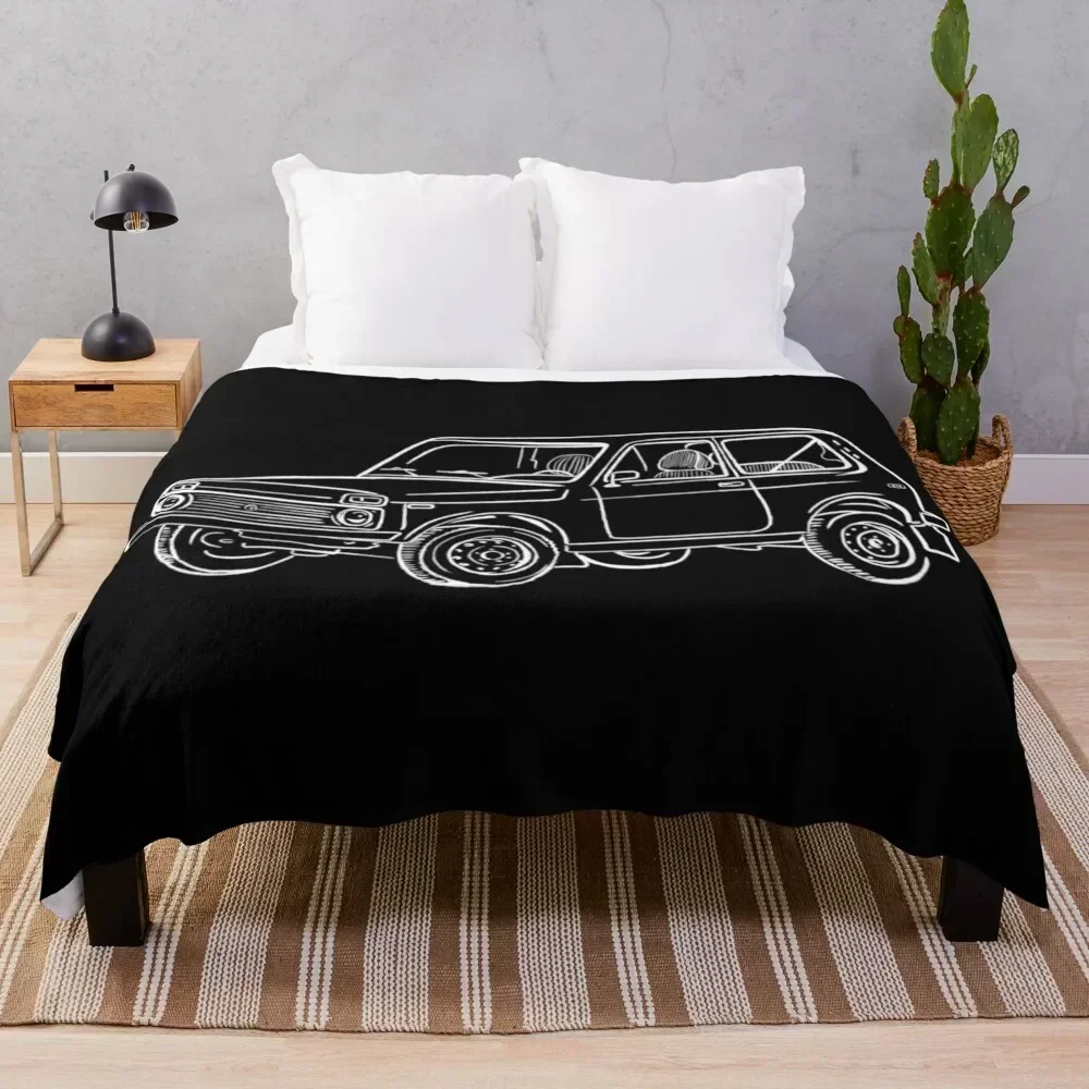 

Lada Niva Throw Blanket Cozy Light Blanket for Travel Camping Picnic