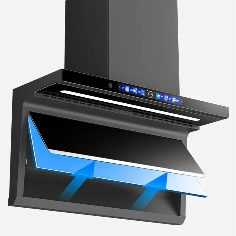 Home Kitchen Cooker Hood,  Top & Side Double Suction, Powerful Large Suction for Efficient Exhaust, Ideal for Modern Kitchen