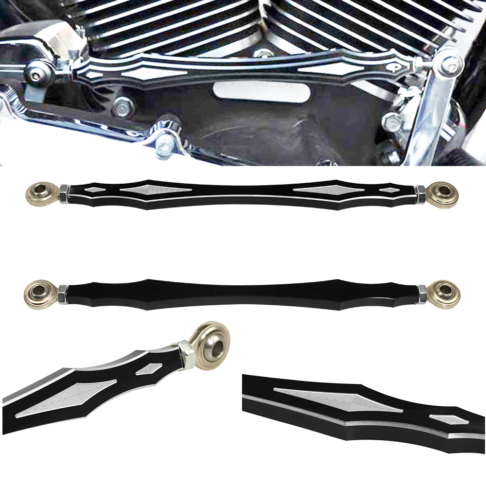 New Motorcycles Gear Shift Linkage Lever CNC 330mm Aluminum Fit For Harley Touring Softail Road King Electra Glide Fat Boy