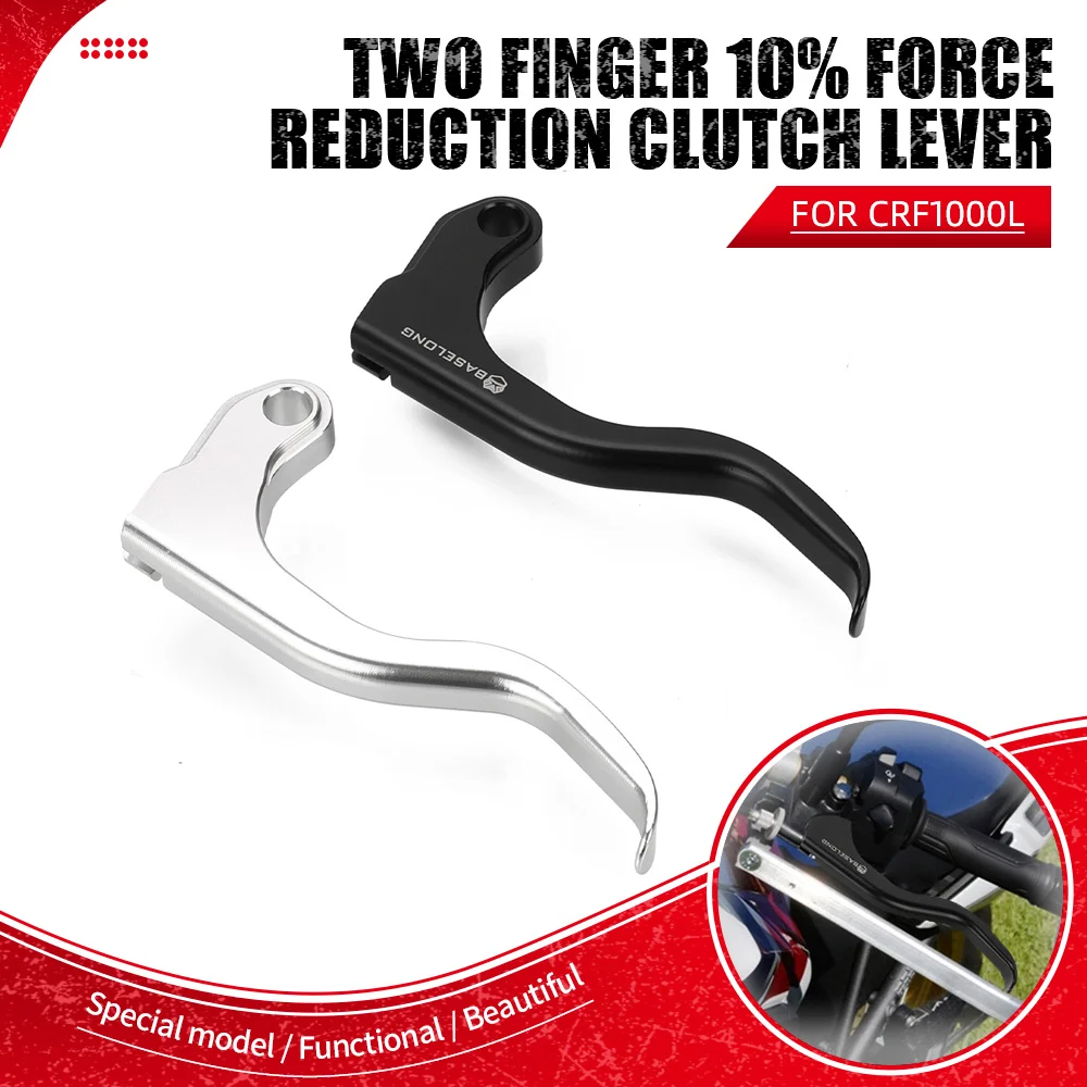 

Two Finger 10% Force Reduction Shorty Clutch Stunt Lever FOR HONDA CRF1100L AFRICA TWIN 2020-2021-2022-2023 ADVENTURE SPORTS