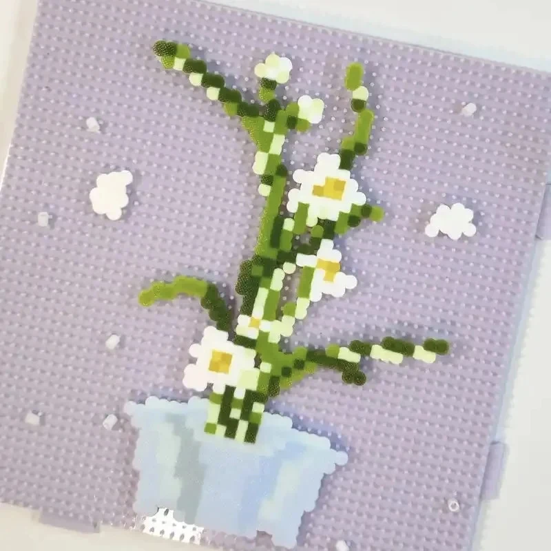 3000Pcs 2.6mm Perler Hama Fuse Beads Safe Eco-friendly Material Creative Cartoon Puzzle DIY Educational Handmade Beads for Kids