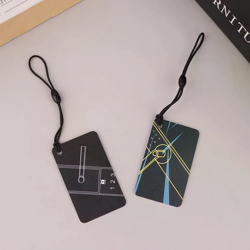 Para fechadura de porta inteligente com cartão chave de hotel, 10 peças, cartão inteligente em branco, 13.56mhz, 125khz, cartão ic para fechadura inteligente com impressão digital