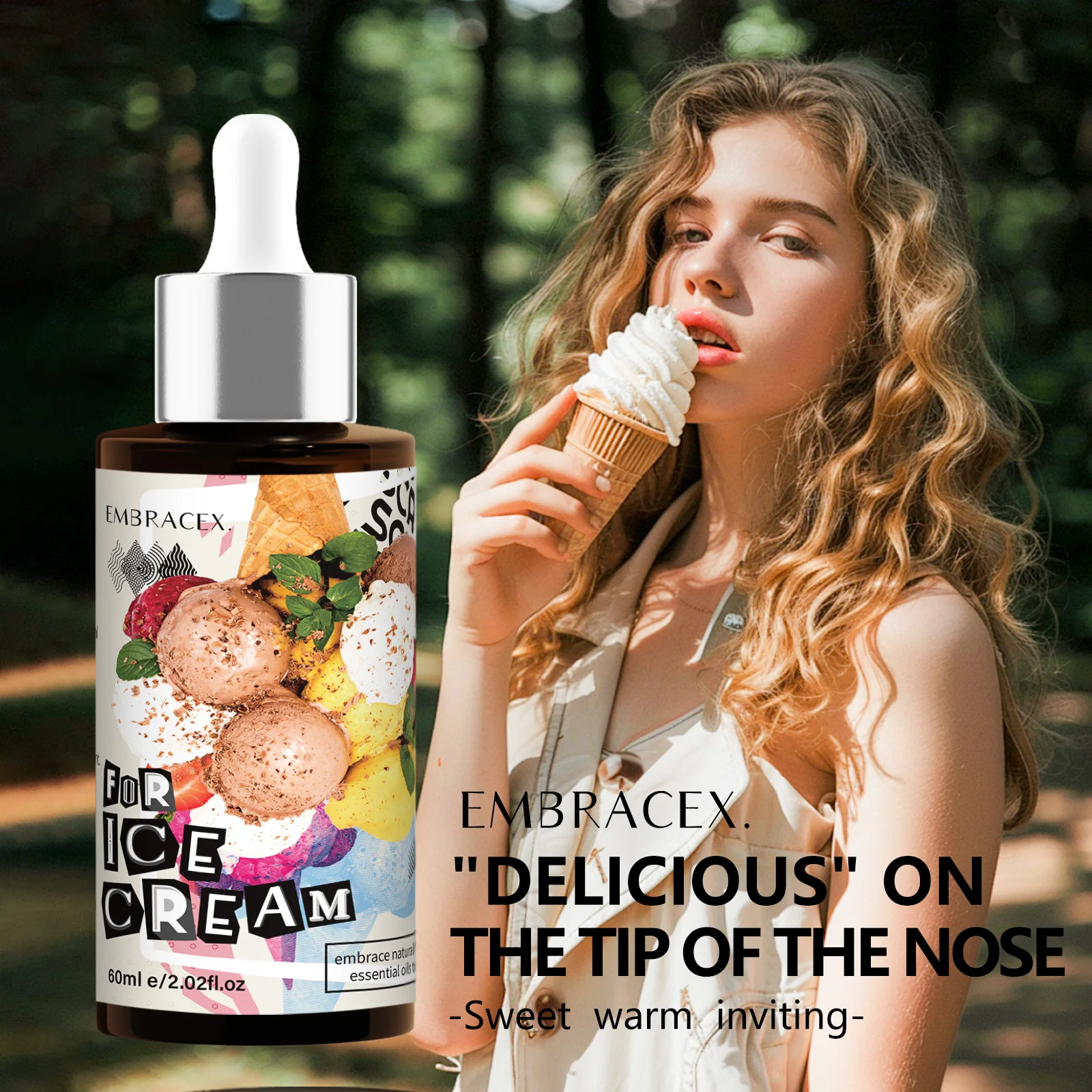 60ml Vanilla Ice Cream Fragrance Oils Vanilla Ice Cream Aroma Oils To Dropper Gourmand  Vanilla