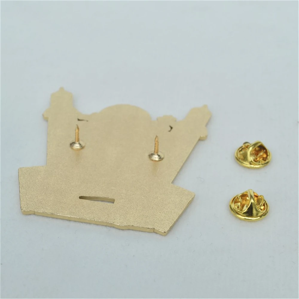 Anime SPY×FAMILY Anya Forger School Cosplay Costume Badge Pin Accessories Backpack Pendant Metal Brooch Gift view 6