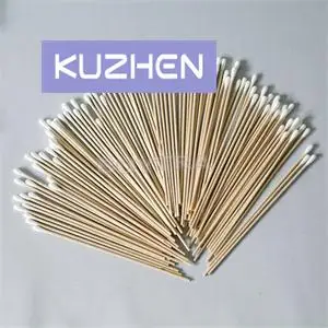 100pcs Wood Cotton Swab Cosmetics Permanent Makeup Health Medical Ear Jewelry Clean Sticks Buds Tip cotonete 15cm