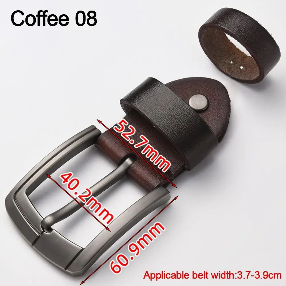 Fashion Adjustable Belt Replacement Buckle DIY Alloy Automatic Buckle Men's Accessories - Image 4