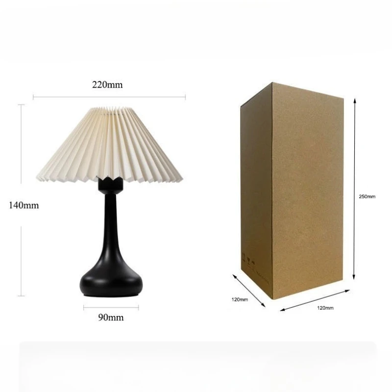 Retro Table Lamps Bedroom Night Light Dormitory Atmosphere Lamps Decoration Ornament