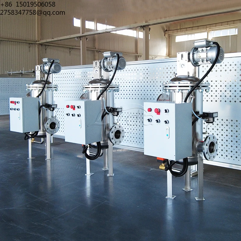 2026 Innovation Automatic Intelligent Stainless Steel Self-cleaning Scraper Filter