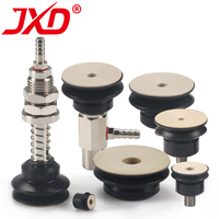 JXD PJG Series Vacuum Sucker PJG-6/8/10/15/20/25/30/35/S-A5 Mini PEEK NBR Silicone Anti Static Vacuum Suction Cup