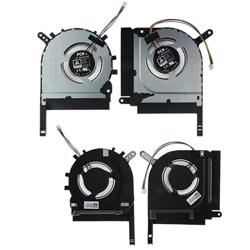 CPU GPU Cooling Fan for ASUS TUF A15 A17 2021 FA506IC FA506IE FA506IHR FA506QE FA506QM FA506QR FA706IC FA706IE FA706IHR FA706QE