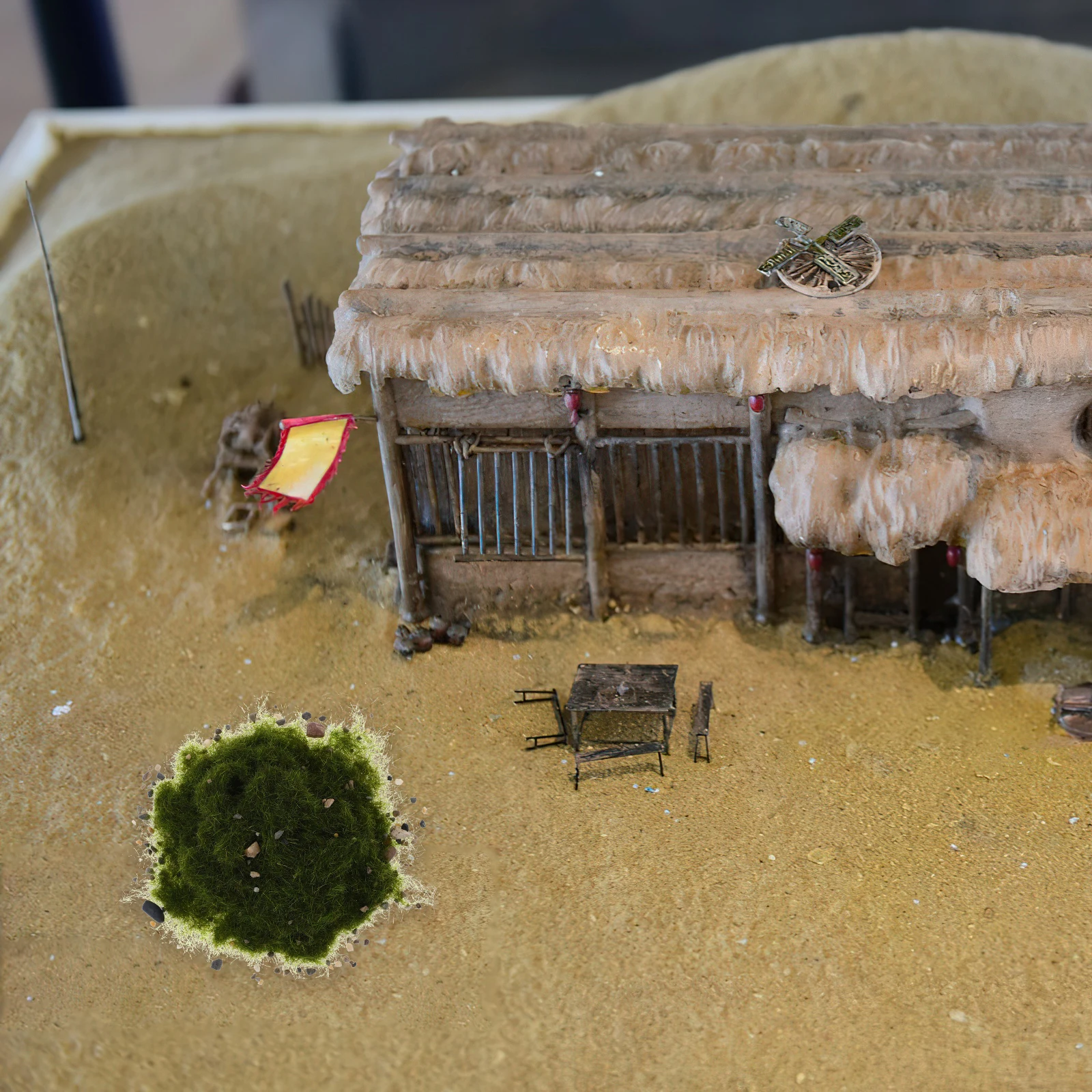 Symulowane trawa, żwir, miniatury krajobrazu, sztuczny piasek, statyczny model trawy, zestaw materiałów do bazowania sceny.