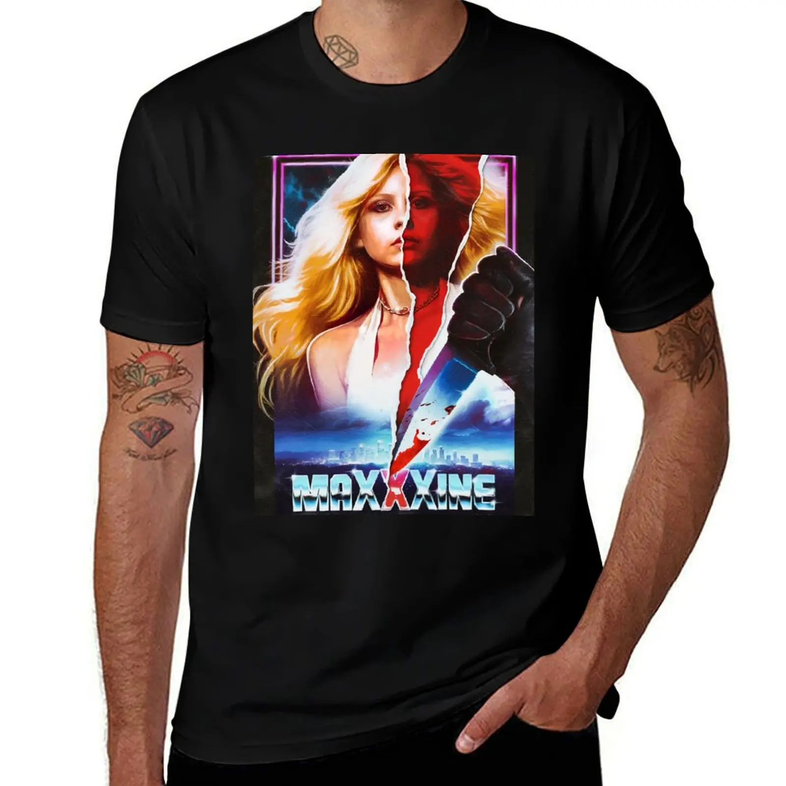 

Maxxxine T-Shirt Large Size Short Sleeve T-Shirt