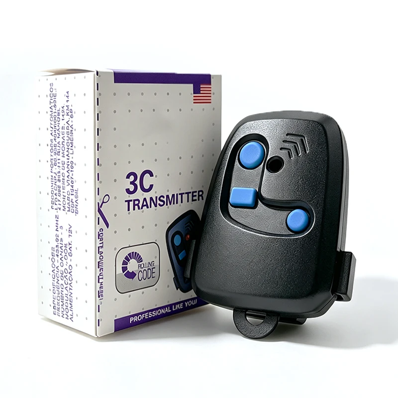 New PECCININ TX 3C Electric Gate Control PECCININ Garage Door Remote Control 433.92MHz Rolling Code Command Transmitter