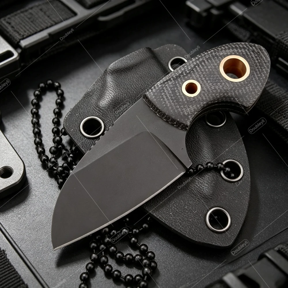 Portable Lightweight EDC Campi - Bushcraft Knife Fixed recension och pris