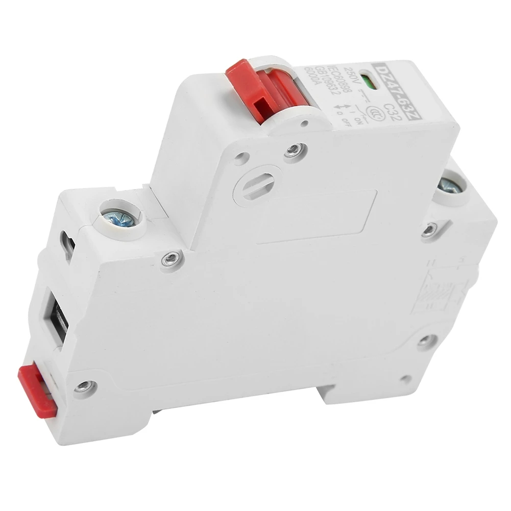 DZ47-63Z-1P 32A DC Miniature Circuit Breaker Leakage Protection Air Switch