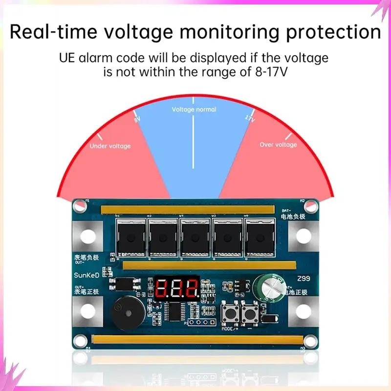 

B50C 99 Gears 12V Spot Welder Digital Power Adjustable Spot Welding Pen Control Board Nickel Sheet For 18650 Lithium Battery