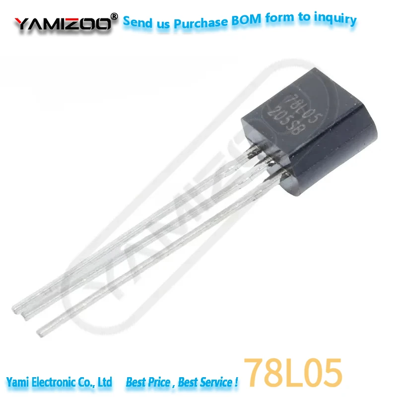 50PCS 78L05 TO92 TO-92 L78L05 78L06 78L08 78L09 78L12 78L15 79L05 79L12 79L15 LM317LZ LM317 – Detail 1