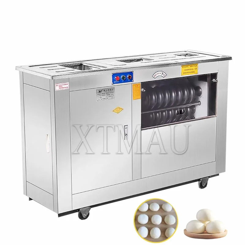 Electric 380/220V Automatic Steam Bun Rolling Machine 4000pcs/h Dough Ball Moulding Maker Momo Forming Machine